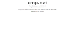 Desktop Screenshot of cmp.net